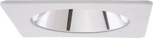 ELCO EL2421C 4" Square Specular Reflector Trim - Chrome with White Trim - Ready Wholesale Electric Supply and Lighting