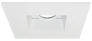 ELCO EL2484W 4" Die-Cast Aluminum Square Adjustable Baffle Trim - All White - Ready Wholesale Electric Supply and Lighting