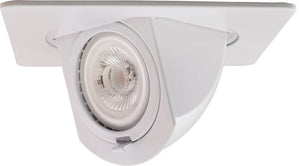 ELCO EL2497W 4" Square Pull Down Trim - All White - Ready Wholesale Electric Supply and Lighting