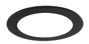 ELCO OM4B 4" Metal and Plastic Trim Rings - Oversized Metal Ring, All Black - Ready Wholesale Electric Supply and Lighting