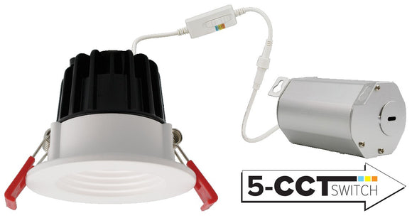 Elco - 2 LED Round Baffle - Ready Wholesale Electric Supply and Lighting