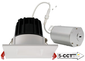 Elco - 2 LED Square Baffle - Ready Wholesale Electric Supply and Lighting