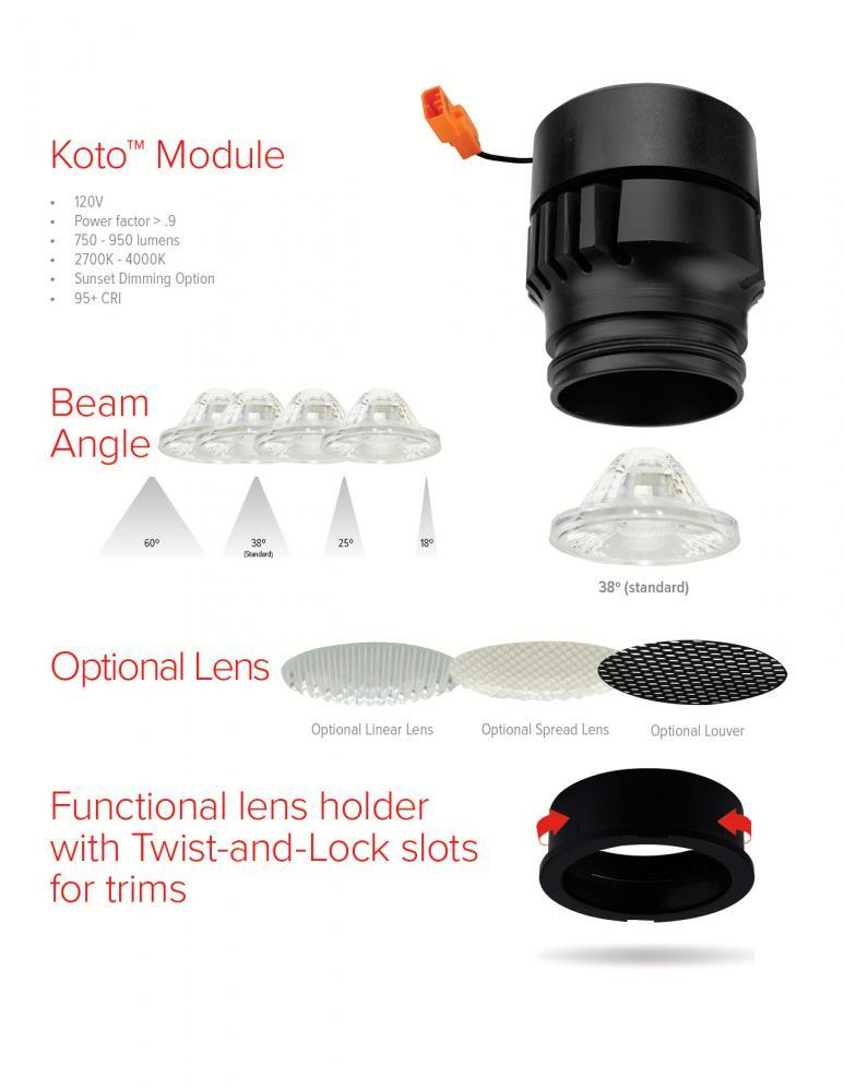 ELCO ELK0940 4000K Koto™ LED Module Ready Wholesale Electric Supply