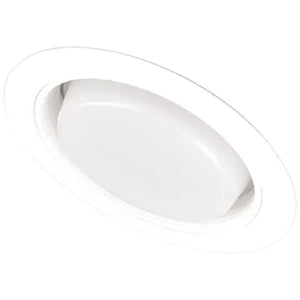 Elco Lighting 5" Sloped Regressed Drop Opal Lens with Baffle Trim - Ready Wholesale Electric Supply and Lighting