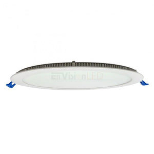 EnVisionLED LED-SL-PNL-8R-18W-TRI - 8" J-Box Round Panel Downlight CCT Selectable - Ready Wholesale Electric Supply and Lighting