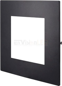 EnVisionLED SLPNL-6SQ-TRIM-BLK - 6" Panel Downlight Black Trim Square - Ready Wholesale Electric Supply and Lighting