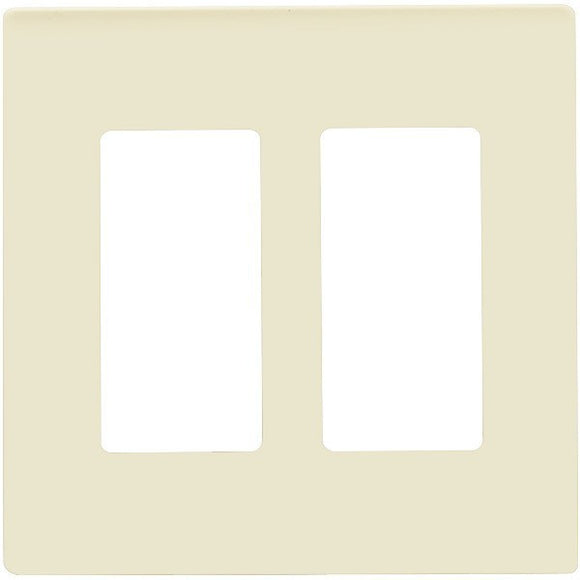 Enerlite SI8832-W 2-Gang Screwless Wall Plate Cover - Ready Wholesale Electric Supply and Lighting