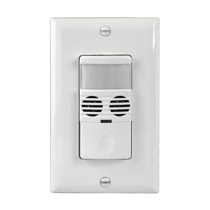 Enerlites MWOSW MultiTech (PIR/Ultrasonic) Wall Sensor Switch Ready