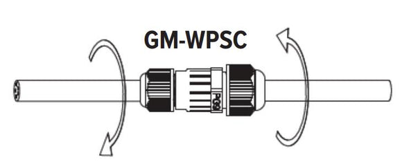 GM Lighting GM-WPSC - Universal Wet Location 3-Wire Splice Connector SHWC-V120 - Ready Wholesale Electric Supply and Lighting
