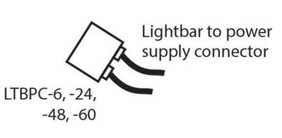GM Lighting LTBPC Lightbar to Power Supply Connectors - Ready Wholesale Electric Supply and Lighting