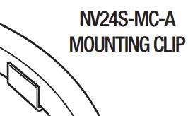 GM Lighting NV24S-MC-A - Aluminum mounting clips (Set of 20) - Ready Wholesale Electric Supply and Lighting