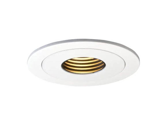 HALO 1419P Black Baffle with White Trim Ring - Ready Wholesale Electric Supply and Lighting
