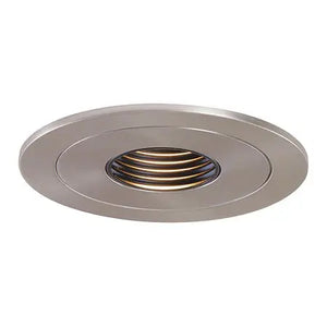 HALO 1419SN Black Baffle with Satin Nickel Trim Ring - Ready Wholesale Electric Supply and Lighting