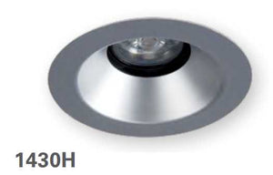 HALO 1430H 4" Conical Reflector, Open, 35 degree Tilt, Haze - Ready Wholesale Electric Supply and Lighting