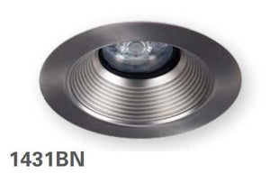 HALO 1431BN 4" Conical Baffle, Open, 35 degree Tilt, Brushed Nickel - Ready Wholesale Electric Supply and Lighting
