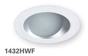 HALO 1432HWF Angle Cut Conical Reflector, Lens Wall Wash, Haze, White Flange - Ready Wholesale Electric Supply and Lighting