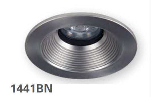 HALO 1441BN 4" Conical Baffle, Open, 35 degree Tilt, Brushed Nickel - Ready Wholesale Electric Supply and Lighting