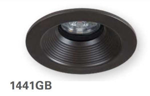 HALO 1441GB 4" Conical Baffle, Open, 35 degree Tilt, German Bronze - Ready Wholesale Electric Supply and Lighting