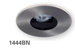 HALO 1444BN 4" Round Pinhole, Open, 35 degree Tilt, Brushed Nickel - Ready Wholesale Electric Supply and Lighting