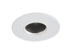 HALO 1447MWWB 4" Round Pinhole, Diffuse Lens, 35 degree Tilt, White Trim & Baffle - Ready Wholesale Electric Supply and Lighting