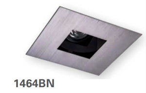 HALO 1464BN 4" Square Pinhole, Open, 35 degree Tilt, Brushed Nickel - Ready Wholesale Electric Supply and Lighting