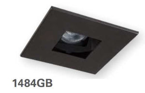 HALO 1484GB 4" Square Pinhole, Open, 35 degree Tilt, German Bronze - Ready Wholesale Electric Supply and Lighting