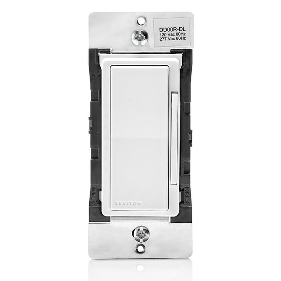 Leviton DD00R-DLZ - Decora Smart Dimmer Companion with Locator LED for Multi-Location Dimming, 120/277VAC, 60Hz - Ready Wholesale Electric Supply and Lighting