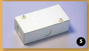 Lighting JB-1 Junction Box For Xenon & LED Undercabinet - Ready Wholesale Electric Supply and Lighting