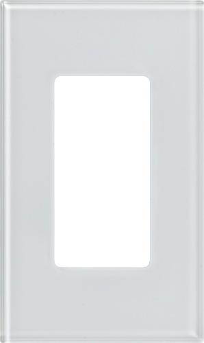 Lutron LFGR-1 Designer Glass Faceplate, Architectural Style (1-Gang) - Ready Wholesale Electric Supply and Lighting