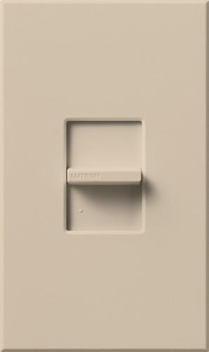 Lutron NTLV-1000 Nova T 120V, 800W, Single Pole, Magnetic Low Voltage, Slide-To-Off Dimmer - Ready Wholesale Electric Supply and Lighting
