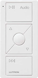 Lutron PJ2-3BRL-GWH-A02 Pico Remote Control for Audio - Ready Wholesale Electric Supply and Lighting