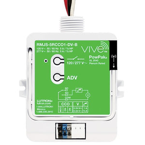 Lutron RMJS-5RCCO1-DV-B Vive PowPak CCO Module, 5A Relay - Ready Wholesale Electric Supply and Lighting