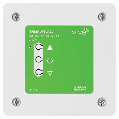 Lutron RMJS-5T-347 Vive 347V Dimming Module with 0-10V Control, 5A - Ready Wholesale Electric Supply and Lighting