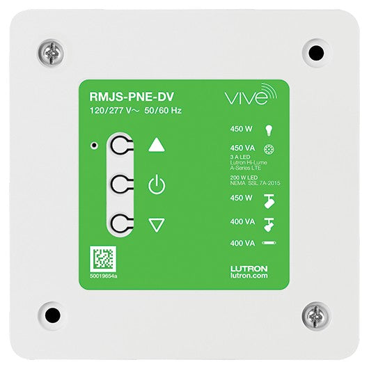 Lutron RMJS-PNE-DV - Vive PowPak Phase Select Dimming module, 120/277V - Ready Wholesale Electric Supply and Lighting
