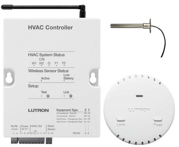 Lutron RadioRA 2 LR-HVAC-INT Temperature Controls - Ready Wholesale Electric Supply and Lighting