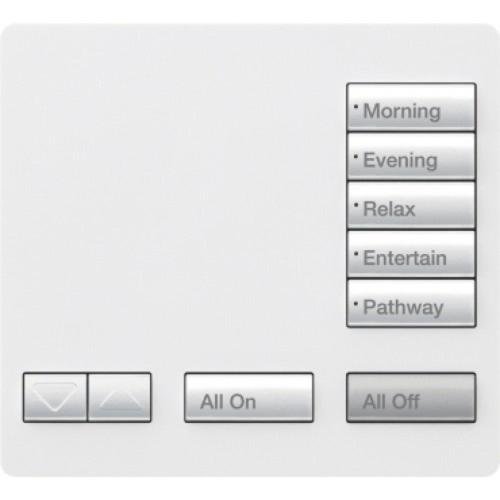 Lutron RadioRA 2 RR-T5RL Tabletop Keypads - Ready Wholesale Electric Supply and Lighting