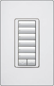 Lutron RadioRA 2 RRD-W6BRL Wall-Mounted Keypads - Ready Wholesale Electric Supply and Lighting