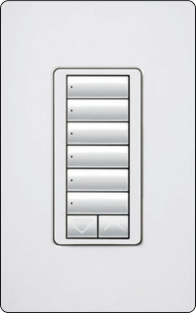 Lutron RadioRA 2 RRD-W6BRL Wall-Mounted Keypads - Ready Wholesale Electric Supply and Lighting