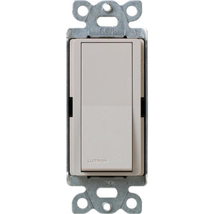 Lutron SC-1PSNL Claro (satin) 15A, Single Pole Switch With Soft Locator Light - Ready Wholesale Electric Supply and Lighting