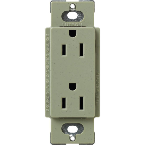 Lutron SCR-20 Claro (Satin) 20 Amp Receptacle - Ready Wholesale Electric Supply and Lighting
