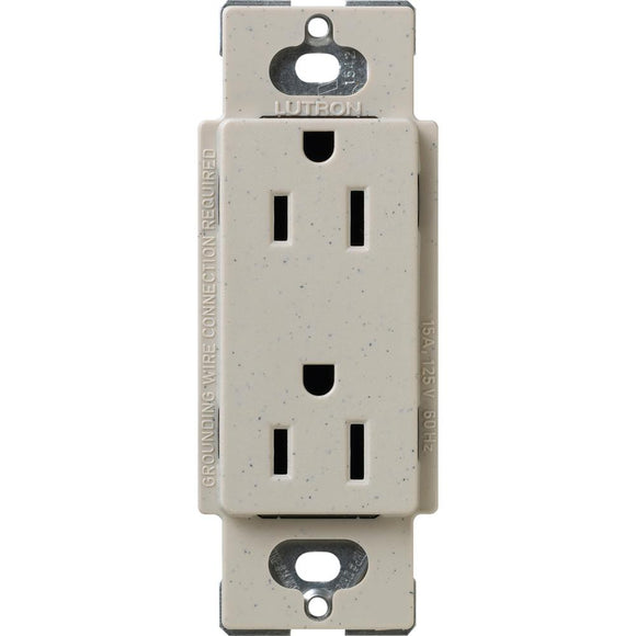 Lutron SCRS-15-TR Designer (Satin) 15A, Tamper Resistant Receptacle - Ready Wholesale Electric Supply and Lighting