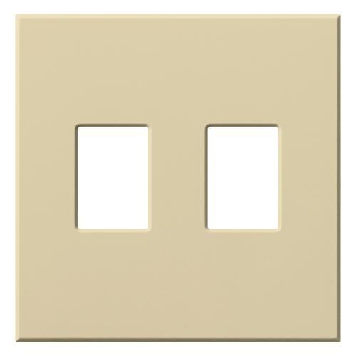 Lutron VWP-2 Vareo 2-Gang Wallplate for Two Dimmers / Switches - Ready Wholesale Electric Supply and Lighting