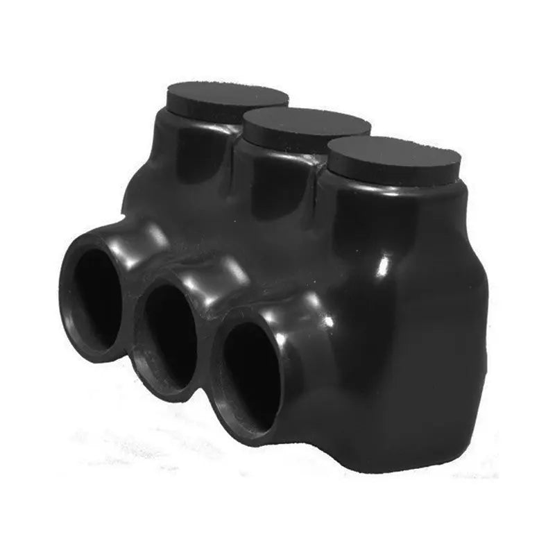 Morris 97525 Black Insulated Multi-Cable Connector - Single Entry, Wir ...