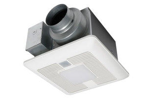 Panasonic FV-0511VQCL1 WhisperSense DC Fan/LED Light, 50-80-110 CFM - Ready Wholesale Electric Supply and Lighting