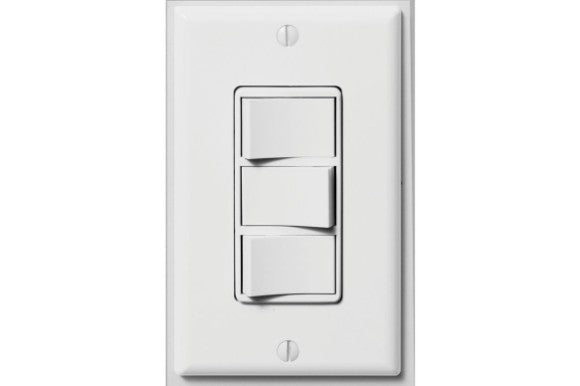 Panasonic FV-WCSW41-W EcoSwitch, 4 Function On / Off Wall Switch - White - Ready Wholesale Electric Supply and Lighting
